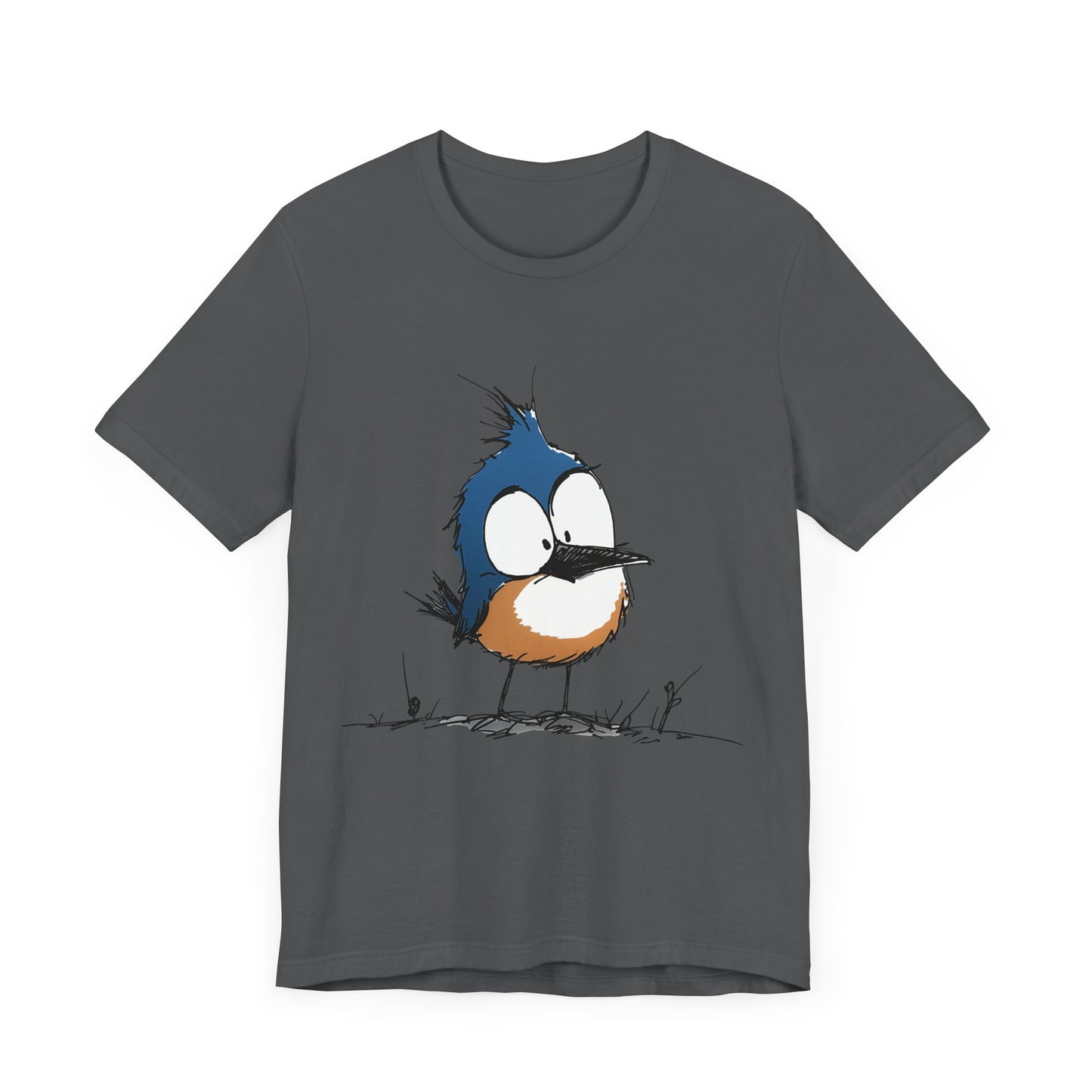 Cute Bluebird  Unisex Tee - Casual Wear for Nature Lovers