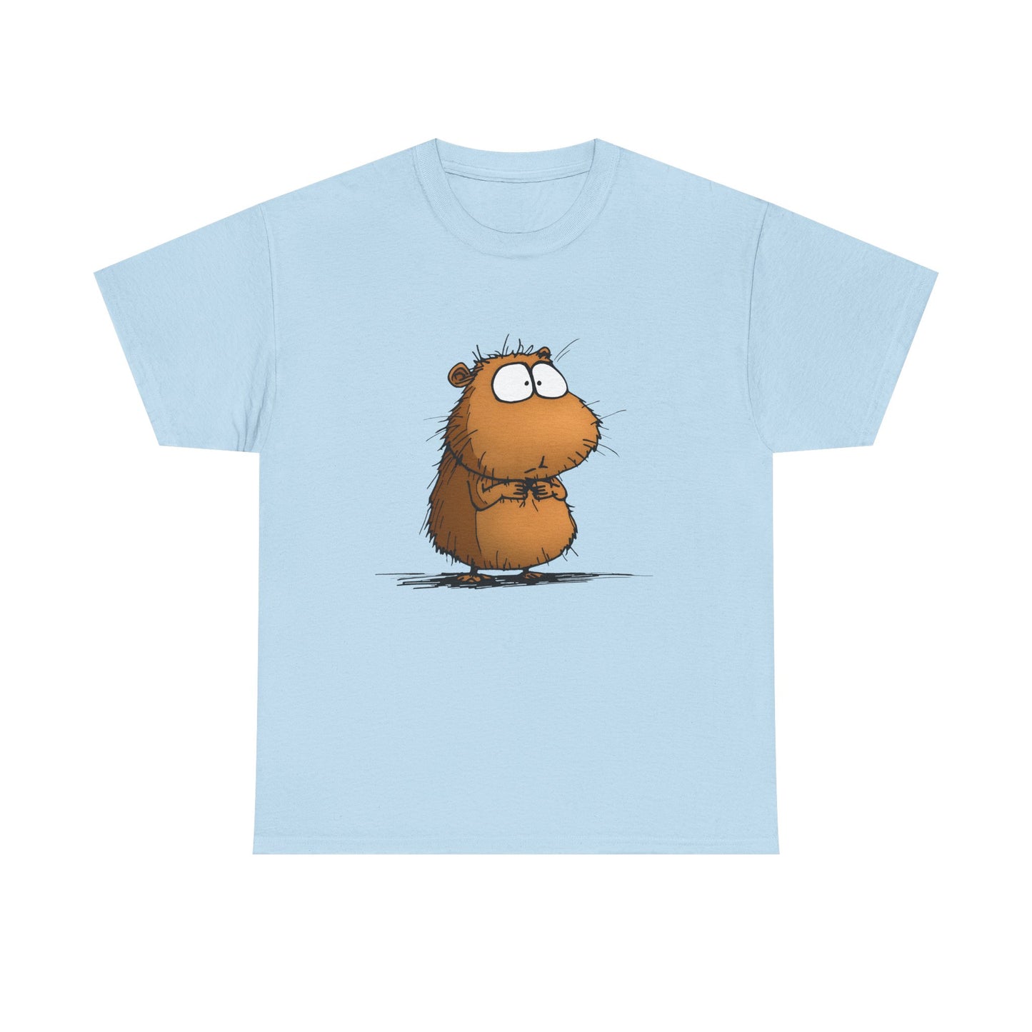 Cute Capybara - Unisex Heavy Cotton Tee