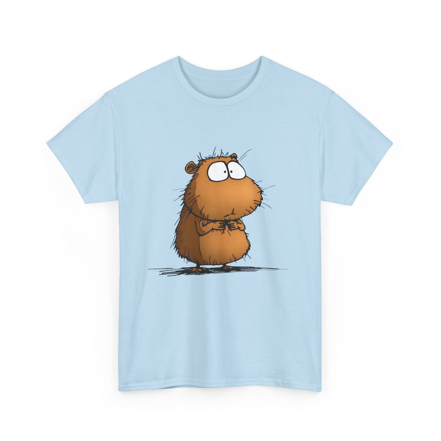 Cute Capybara - Unisex Heavy Cotton Tee