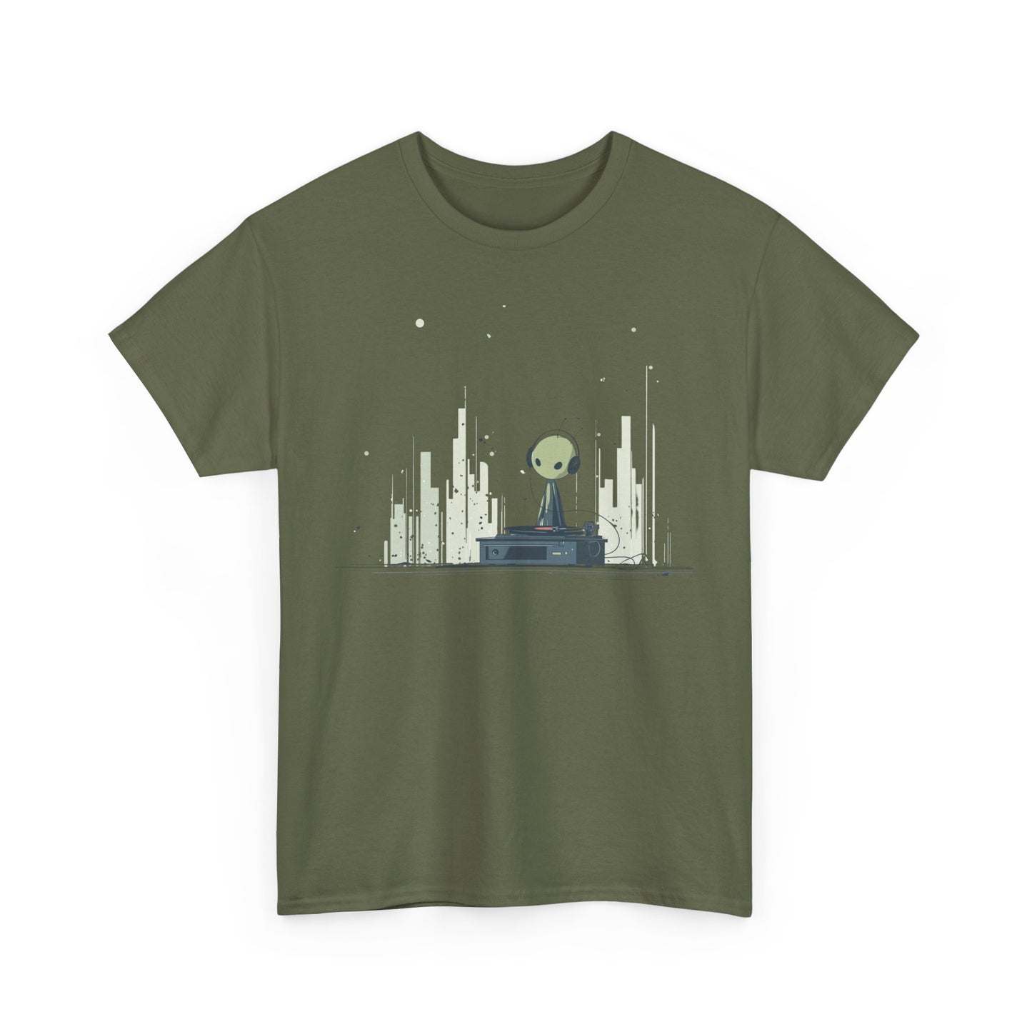 Alien Vibes - Alien DJ Shirt
