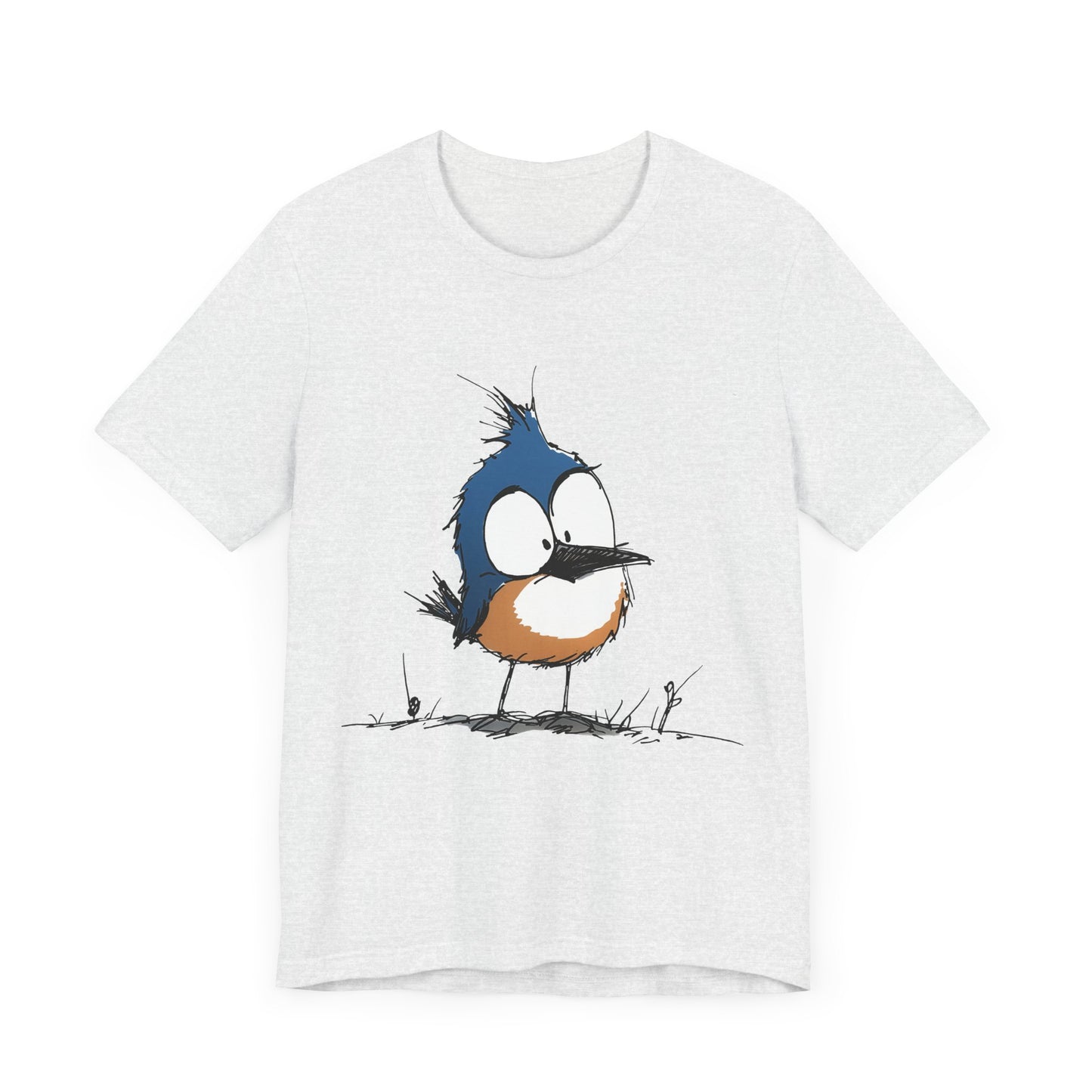 Cute Bluebird  Unisex Tee - Casual Wear for Nature Lovers