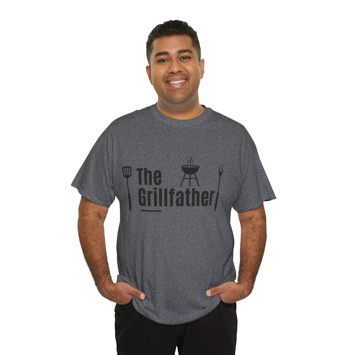 T-Shirt The Grillfather - Perfect Gift for BBQ Lovers, Fathers Day, Dad