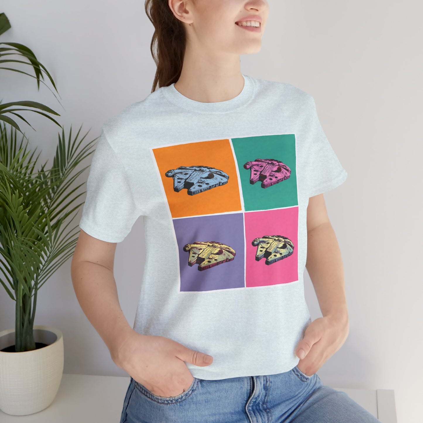 MILLENEUM FALCON - POP ART -T