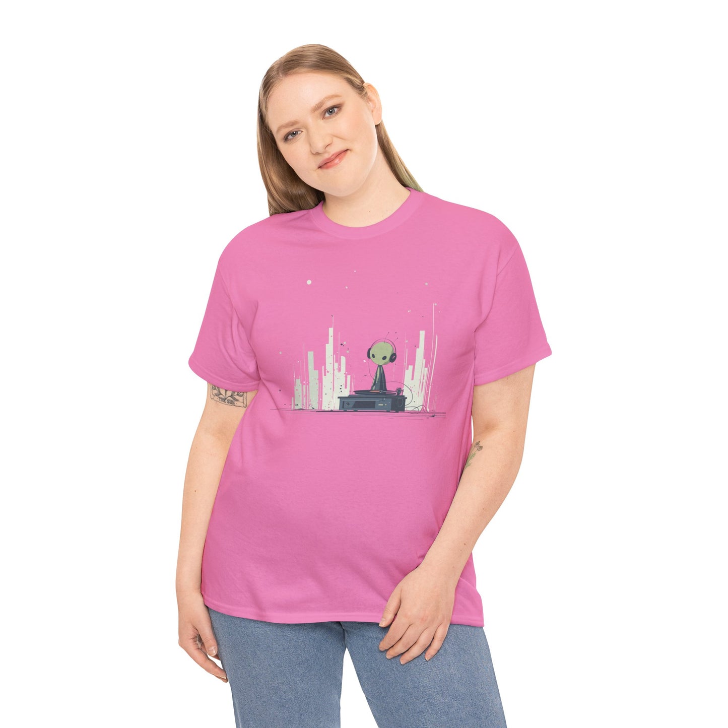 Alien Vibes - Alien DJ Shirt