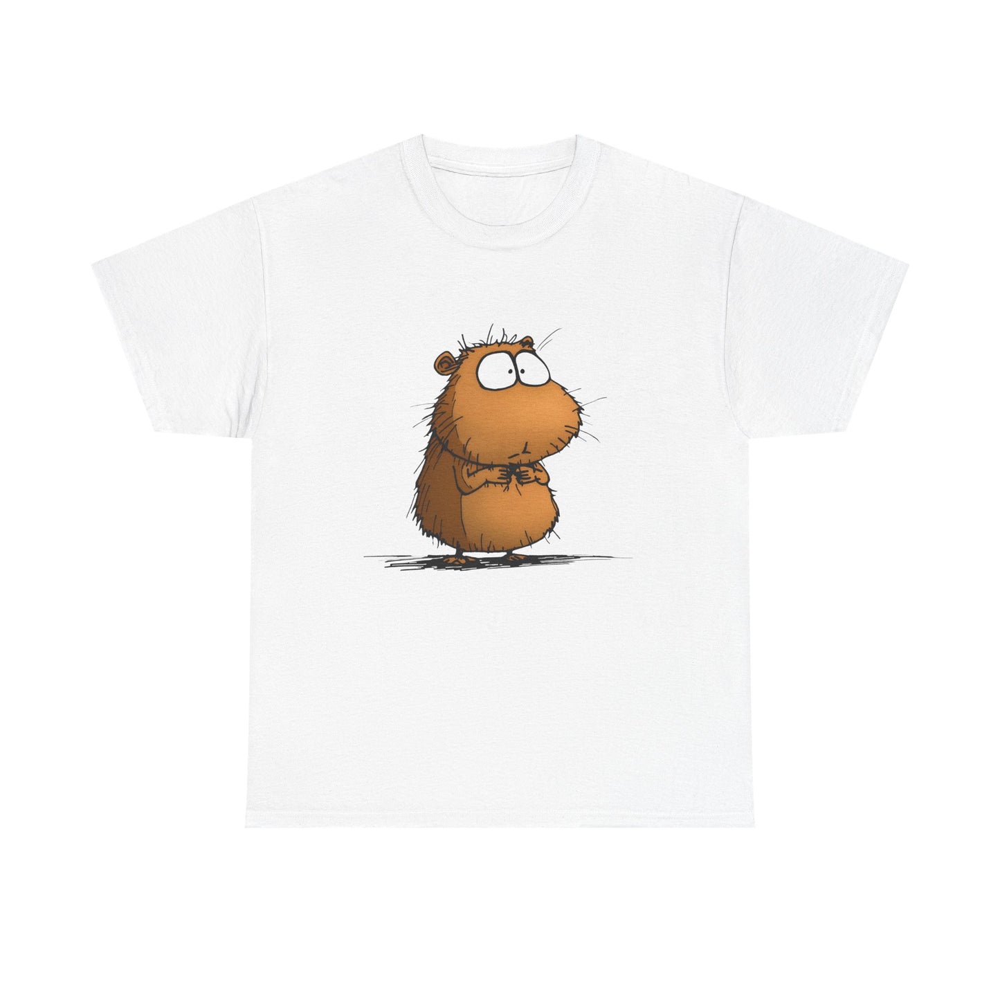 Cute Capybara - Unisex Heavy Cotton Tee