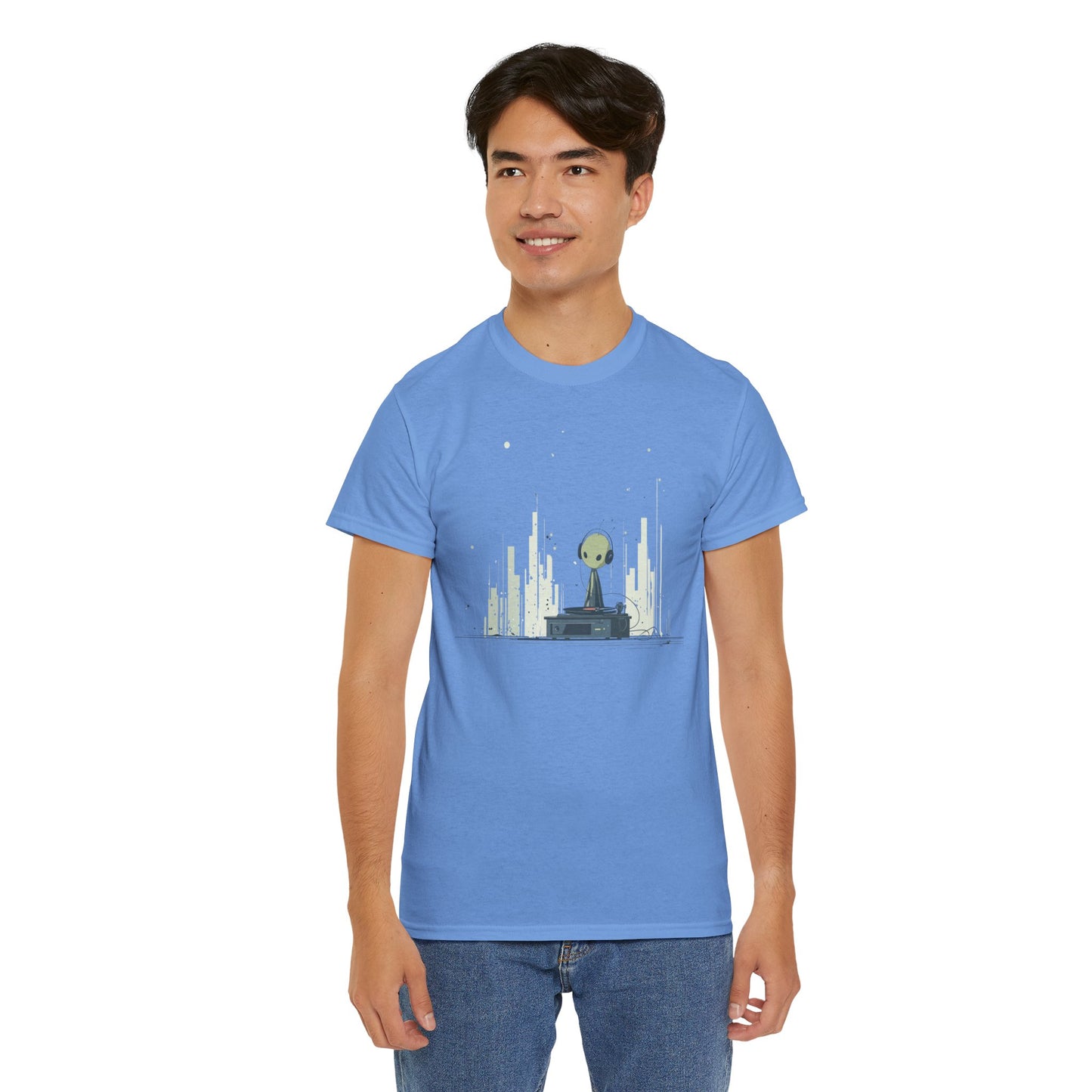 Alien Vibes - Alien DJ Shirt