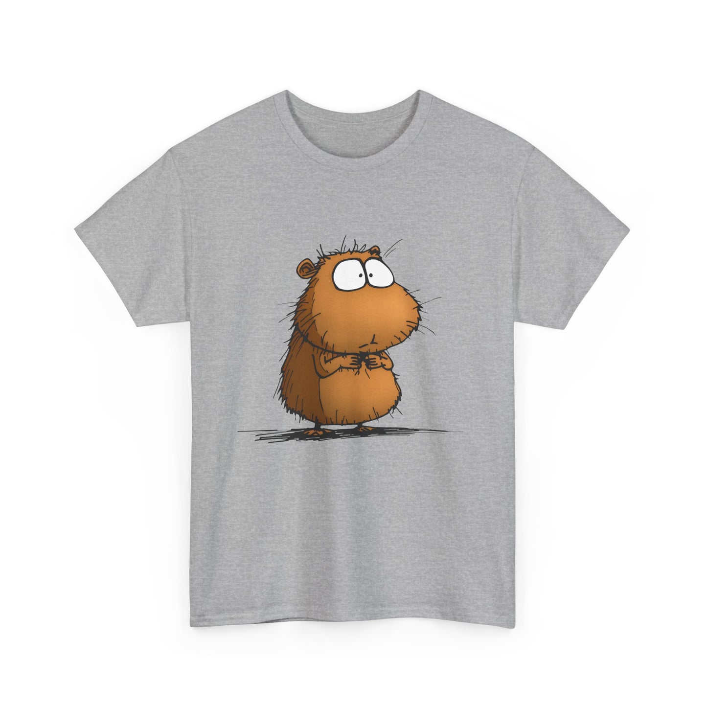 Cute Capybara - Unisex Heavy Cotton Tee